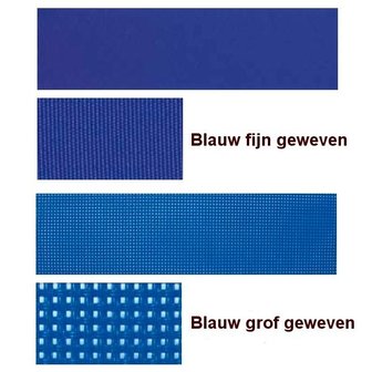 Beukenhouten ligbed met blauwe bekleding (Royal Blue)