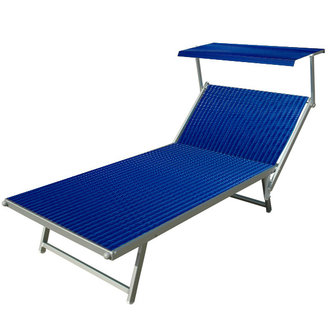 aluminium ligbed vip blauw