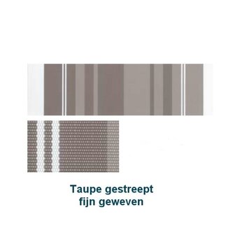 bekleding taupe gestreept