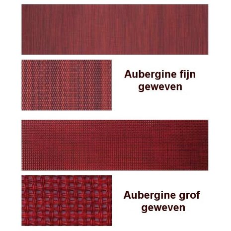 bekleding aubergine