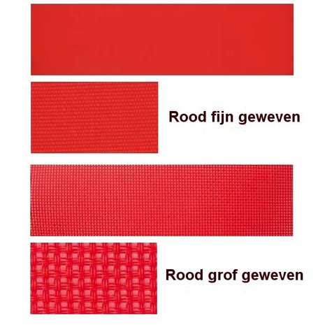 bekleding rood