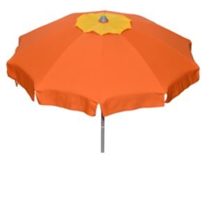 Parasol met aluminium steel - met zijflappen (200 cm)