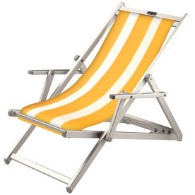 Aluminium ligstoel Trevally (fijn geweven)