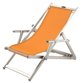 Aluminium ligstoel Ambra