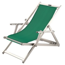 Aluminium ligstoel Verde