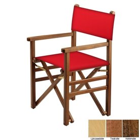 Beukenhouten regisseursstoel - rood (Regista Rosso Classico)